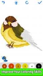 Screenshot 14 Birds Color by Number: Pixel Art, Sandbox Coloring Book windows