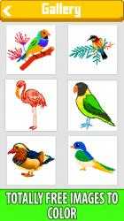Image 9 Birds Color by Number: Pixel Art, Sandbox Coloring Book windows