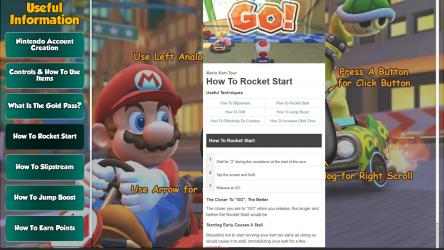 Captura 2 Mario Kart Tour Guide App windows