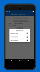 Captura de Pantalla 4 MSG & EML File Viewer - Reader and Opener android