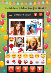 Captura de Pantalla 8 Happy Birthday Photo Collage android
