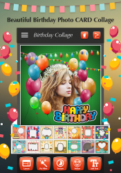 Imágen 4 Happy Birthday Photo Collage android