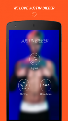 Screenshot 2 Justin Bieber Top Lyrics android