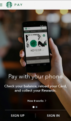 Screenshot 2 Starbucks Kuwait android