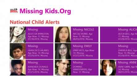 Imágen 1 Missing Kids.org windows