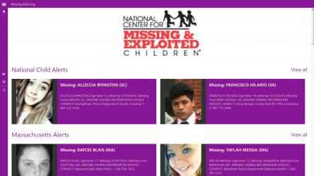 Captura de Pantalla 5 Missing Kids.org windows