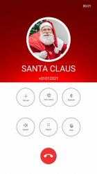 Screenshot 5 Call from Santa Claus + video call  Simulation android