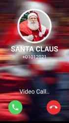 Captura de Pantalla 12 Call from Santa Claus + video call  Simulation android