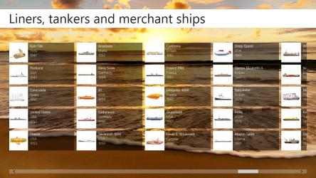 Screenshot 1 Liners, Tankers & Merchant Ships windows