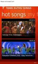 Captura de Pantalla 3 Tamil Kuthu Songs windows