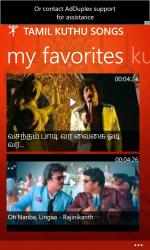 Captura 1 Tamil Kuthu Songs windows