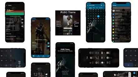 Captura 10 Dark PBG Theme for Huawei android