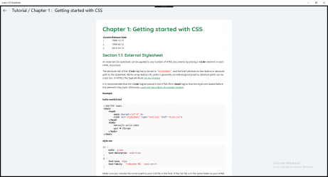 Screenshot 4 Learn CSS Stylesheet windows