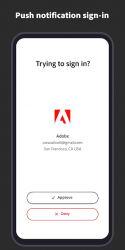 Screenshot 4 Adobe Account Access android