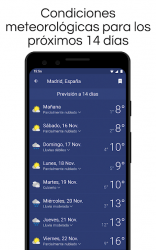 Screenshot 6 Clime: Previsión del Tiempo y Radar en Vivo android