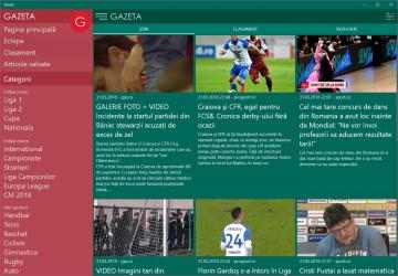 Captura de Pantalla 1 Gazeta - Ştiri din sport windows