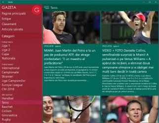 Screenshot 4 Gazeta - Ştiri din sport windows