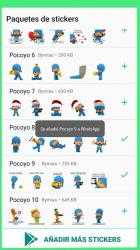 Captura de Pantalla 3 Stickers de Pocoyo para WhatsApp - WAStickerApps android