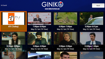 Screenshot 11 GinikoTurkish TV for AndroidTV android