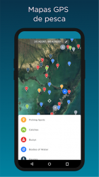 Imágen 4 FishAngler – Mapas, Pronóstico & Diario de Pesca android