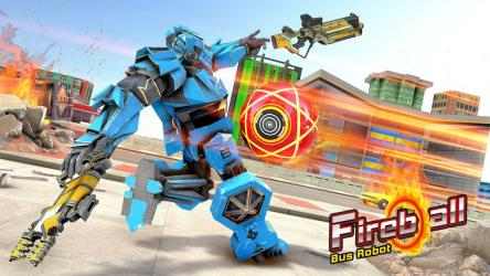 Captura de Pantalla 11 Juegos Fireball Bus Robot Car android