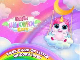 Captura de Pantalla 12 juegos del unicornio del bebé Cuidado-unicornio android