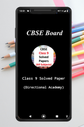 Captura de Pantalla 2 Class 9 Solved Sample Papers 2021 CBSE Board android