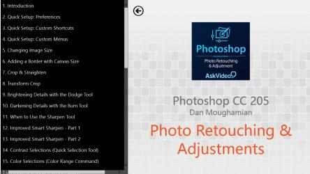 Captura de Pantalla 3 Photo Retouching & Adjustments Course for Photoshop CC windows
