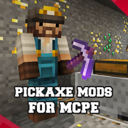 Imágen 1 pickaxe mod for minecraft android