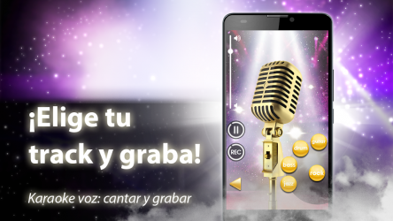Screenshot 14 Karaoke voz: cantar y grabar android