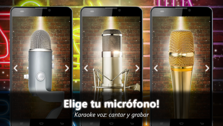 Screenshot 2 Karaoke voz: cantar y grabar android