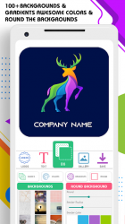 Captura 8 3D Logo Maker - Logo Creator android