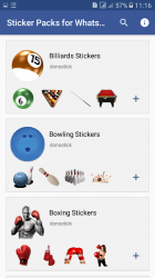 Screenshot 3 Sport Stickers for WhatsApp - WAStickerApps android