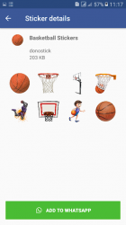 Imágen 9 Sport Stickers for WhatsApp - WAStickerApps android