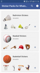 Screenshot 2 Sport Stickers for WhatsApp - WAStickerApps android