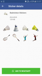 Screenshot 7 Sport Stickers for WhatsApp - WAStickerApps android