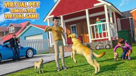 Screenshot 7 Dog Simulator Puppy: Virtual Family Game android