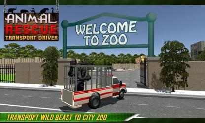 Captura 2 Zoo Animal Transport Simulador android