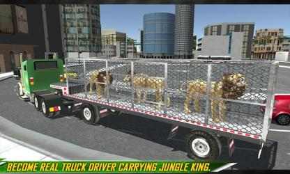Captura 5 Zoo Animal Transport Simulador android