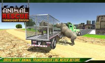 Screenshot 4 Zoo Animal Transport Simulador android