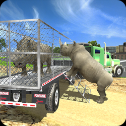 Screenshot 1 Zoo Animal Transport Simulador android