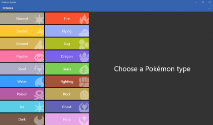 Screenshot 5 Pokémon Typedex windows