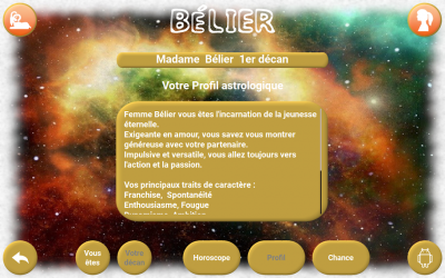 Screenshot 12 Horoscope Bélier android