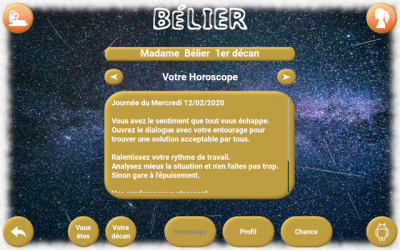 Capture 3 Horoscope Bélier android