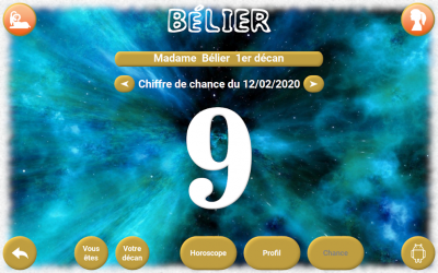 Captura de Pantalla 9 Horoscope Bélier android