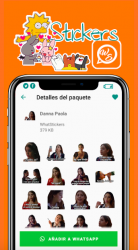 Screenshot 3 Danna Paola Stickers para WhatsApp android