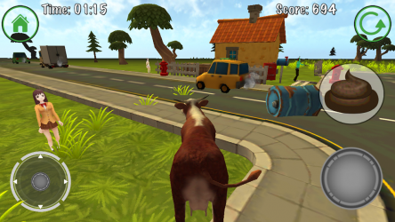 Screenshot 12 Atomic Cow Simulator 3D android