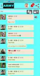 Screenshot 3 ARMY BTS chat fans android