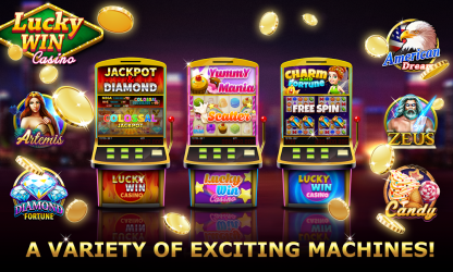 Captura de Pantalla 9 Lucky Win Casino™- FREE SLOTS android