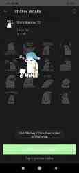 Screenshot 14 Stickers de Flork Memes para WhatsApp android